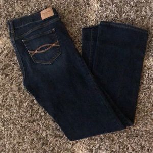 Abercrombie & Fitch Dark Wash Bootcut Jeans sz 6
